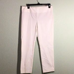 NWT -Alfani -W 14 -Slim Leg -Tummy Control- White.